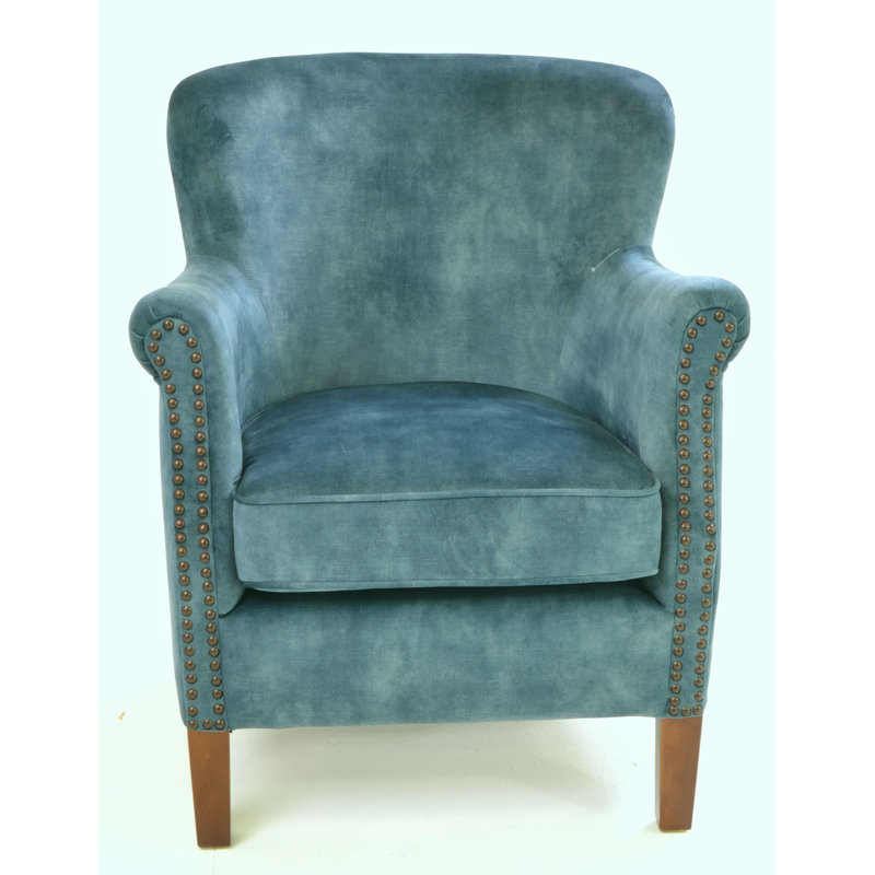 Rosdorf Park Goodman 65Cm Wide Velvet Club Chair & Reviews Wayfair.co.uk